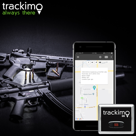 GPS for tracking guns