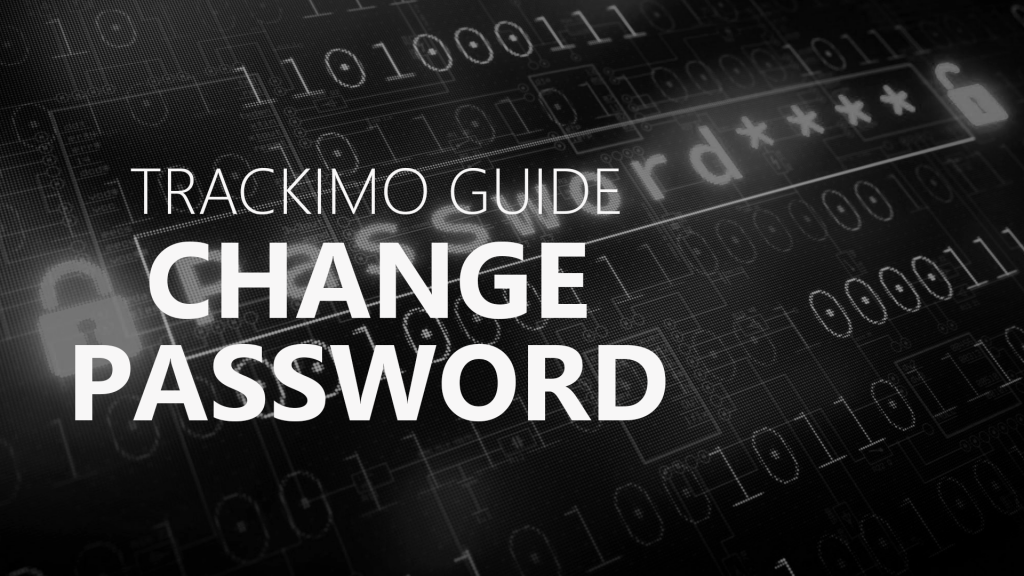 Trackimo - Change Password